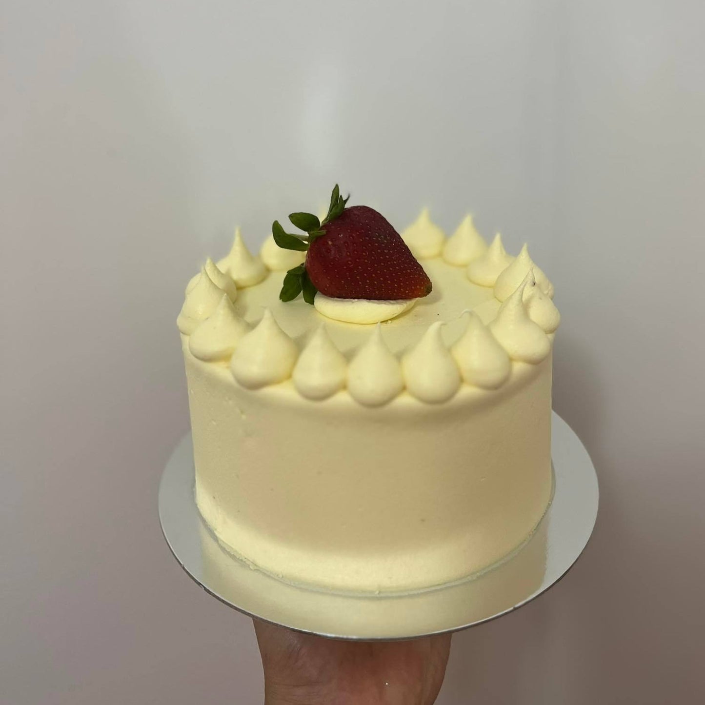 One Strawberry Cake